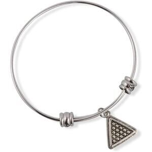 Billiards Pool Table Rack Bangle Bracelet Jewelry